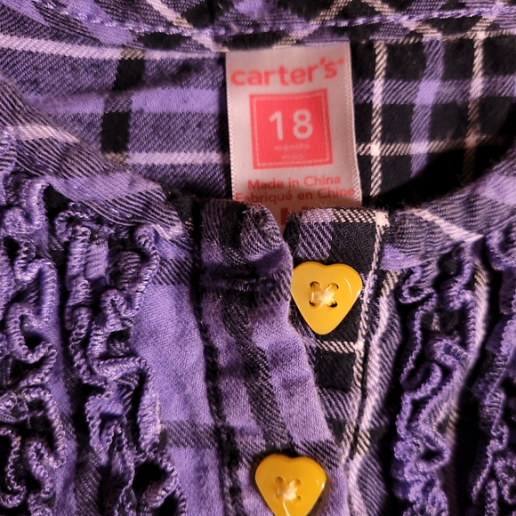 Cute plaid baby top - Picture 2 of 2